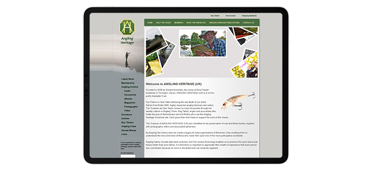 Angling Heritage website