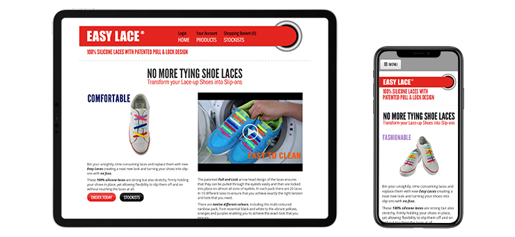 Easylace website