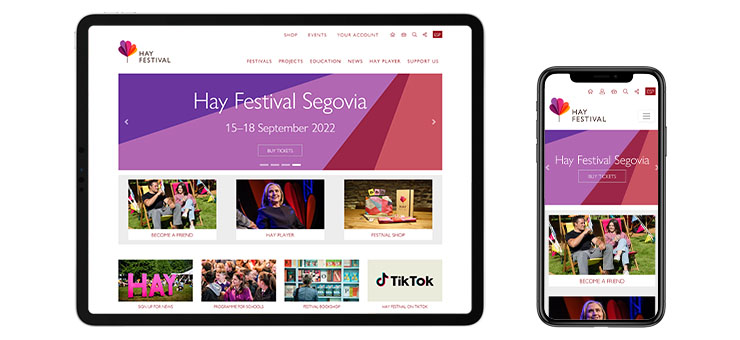 Hay Festival website