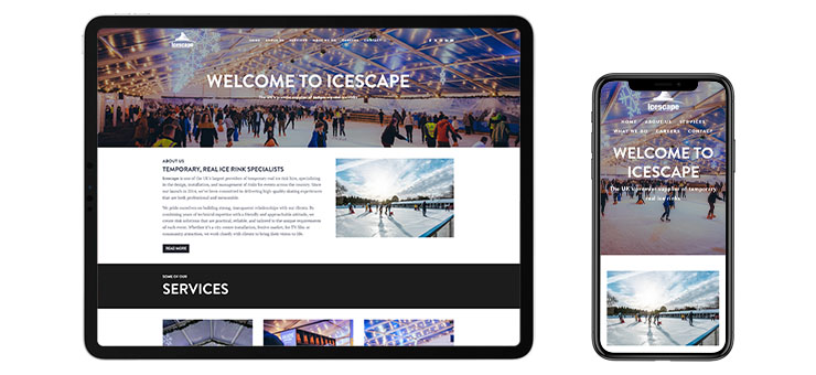 Icescape website
